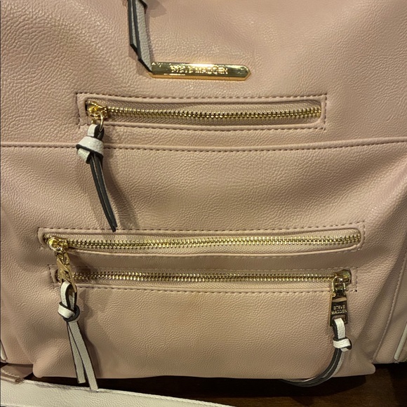 Steve Madden Blush Pink Backpack Diaper Bag (ABBA) - Picture 5 of 16
